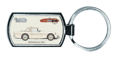 Daimler Dart SP250 1959-64 (disc wheels) Keyring 4